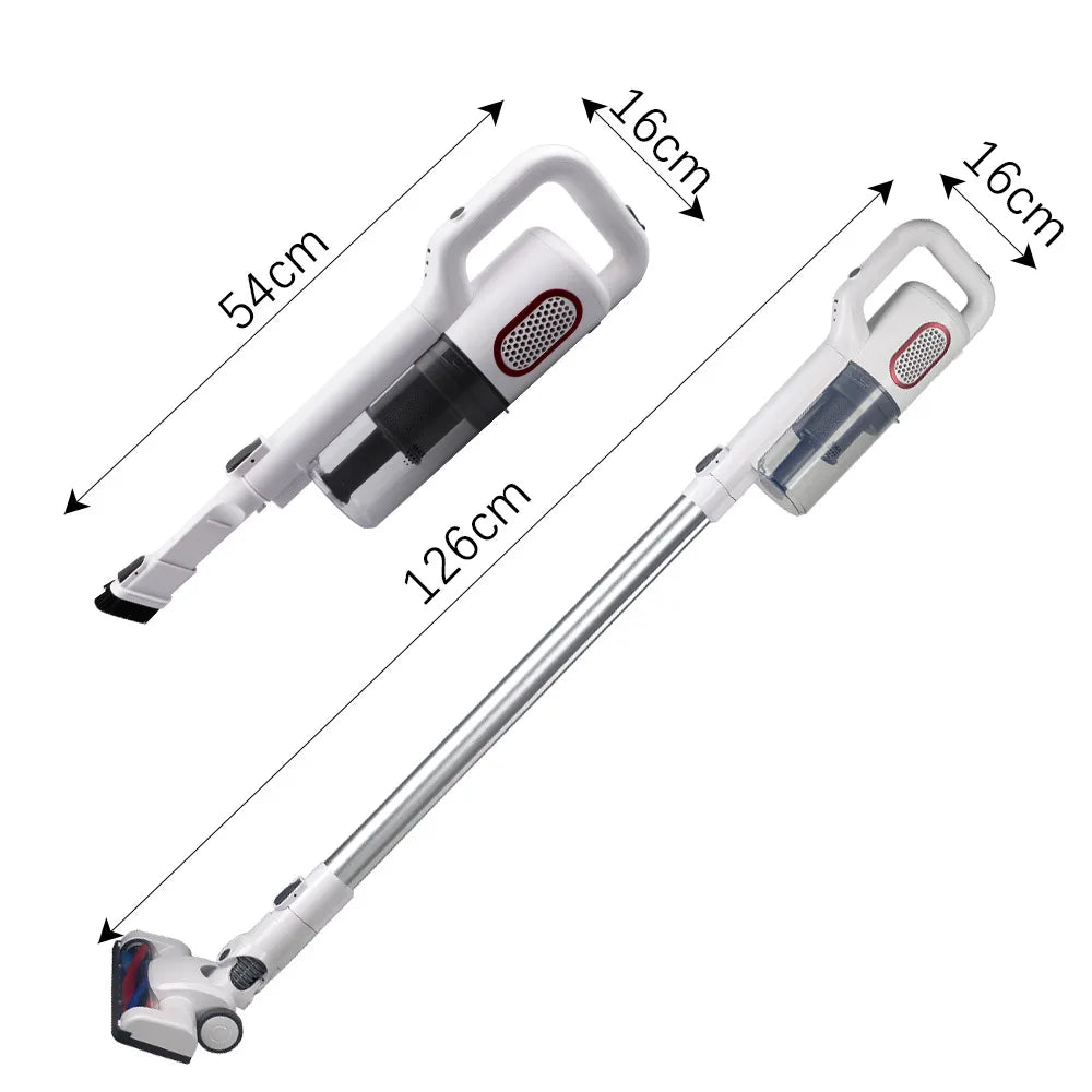 Aspirator Vertical RAF R8669 - 120W, 2000mAh, Lumini LED, Fara fir