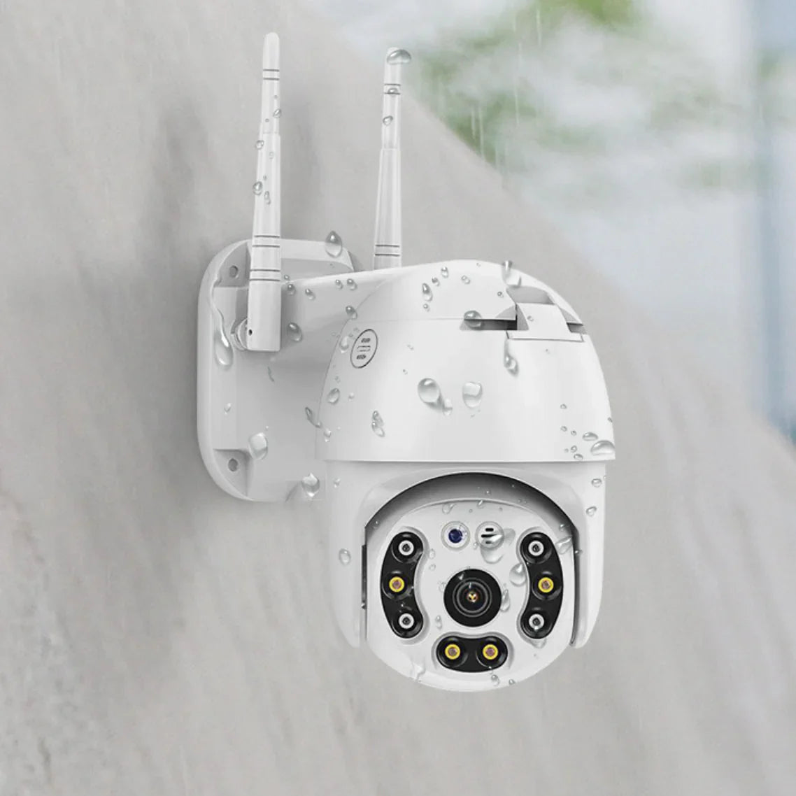 Set 2 x Camera Supraveghere FULL HD 1080P, vedere nocturna, WIFI si 2 carduri microsd 32 GB