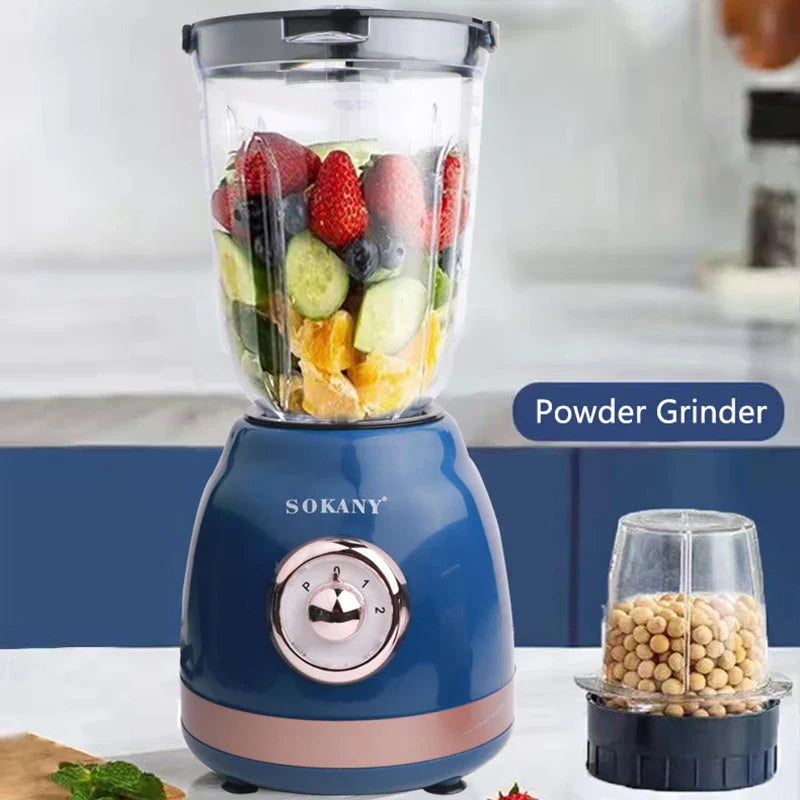 Blender Electric Puternic RAF 2826, Capacitate 1500ml, 1000W, cu 6 Lame