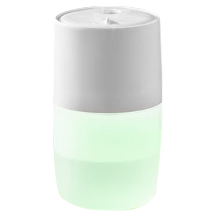 Set 2 x Umidificator portabil cu lumini colorate, 2 moduri pulverizare, USB, 360 ml + Uleiuri esentiale CADOU