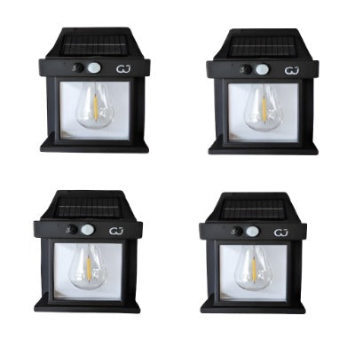 Set 4 lampi solare Led Retro