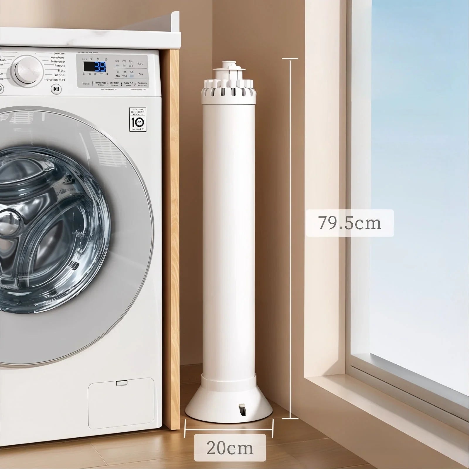 Uscator de Rufe Tip Caracatita, cu Roti si Brate Metalice, Compact si Reglabil