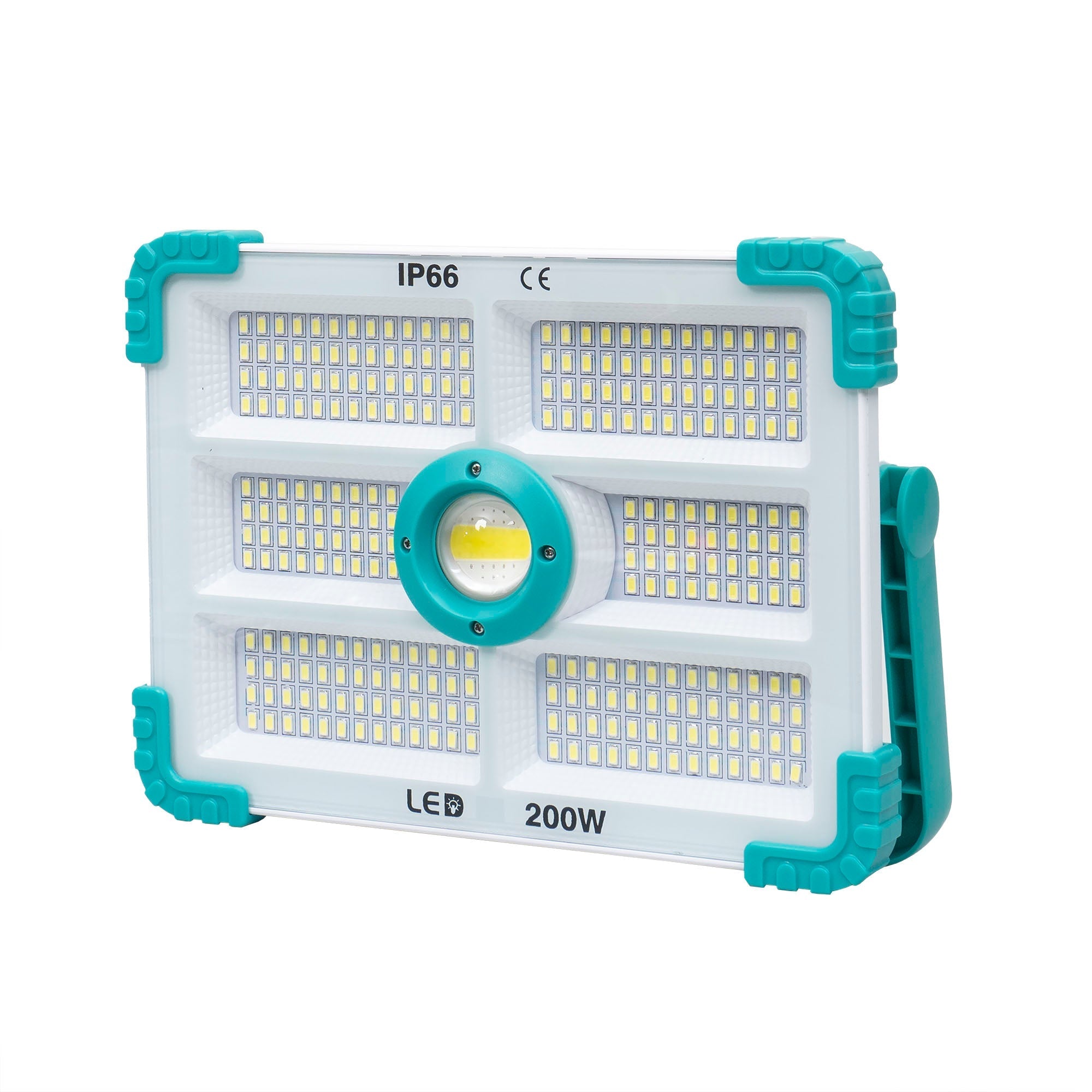 Proiector LED cu incarcare solara si USB, panou incorporabil, diferite variante de putere