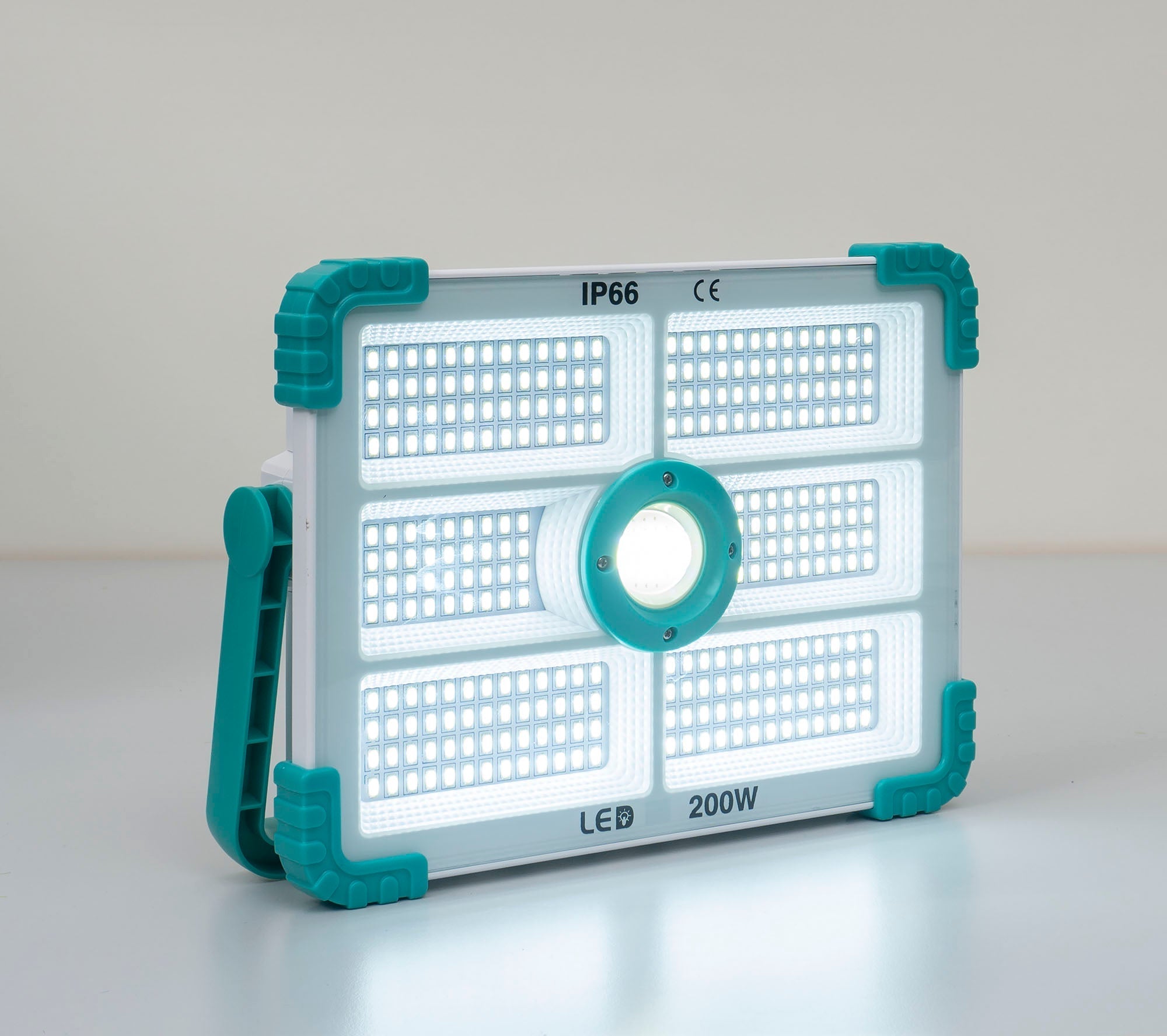 Proiector LED cu incarcare solara si USB, panou incorporabil, diferite variante de putere