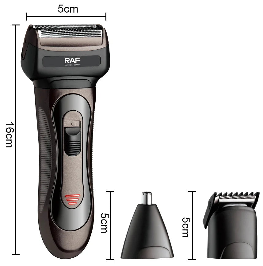 Aparat de Ras Electric RAF R.4018 - tehnologie avansata, Trimmer integration, Incarcare Type-C