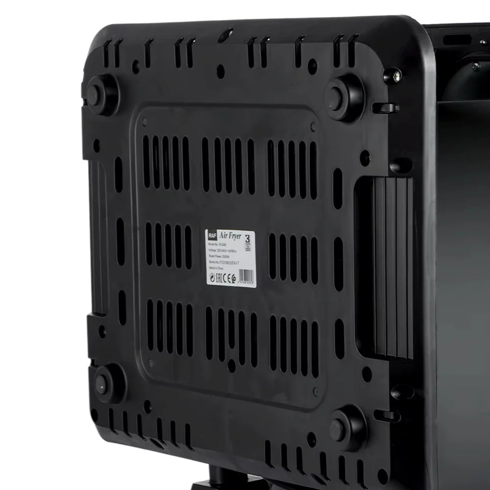 Friteuză cu Aer Digitală RAF R.5382, 10L (5L+5L), Dublu Coș, Control Tactil