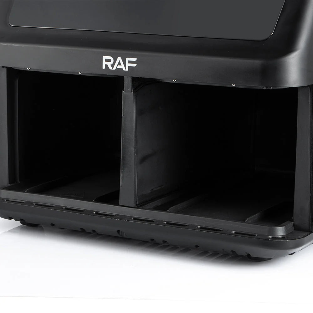 Friteuză cu Aer Digitală RAF R.5382, 10L (5L+5L), Dublu Coș, Control Tactil
