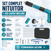 Set pistol pentru fixare KRAFTOOL cu 150 capse, accesorii si cutie de transport