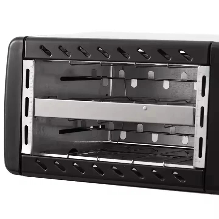 Prajitor de paine, RAF R263, 650 W, pentru 2 felii, 6 trepte de prajire, 21x10.5x17 cm, negru