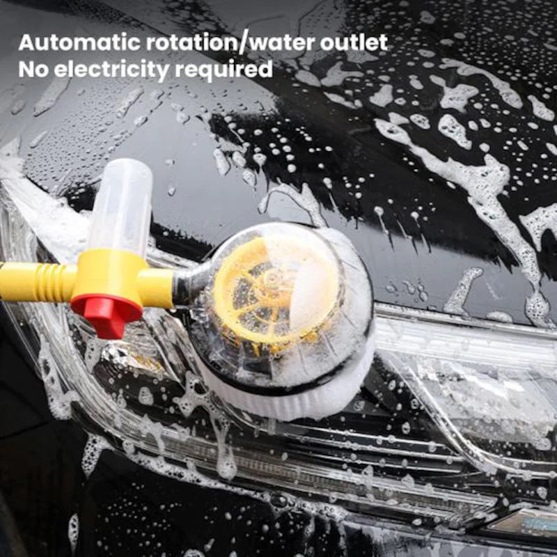 Set de perii pentru spalat masina, rotire 360°, curatare la presiune inalta