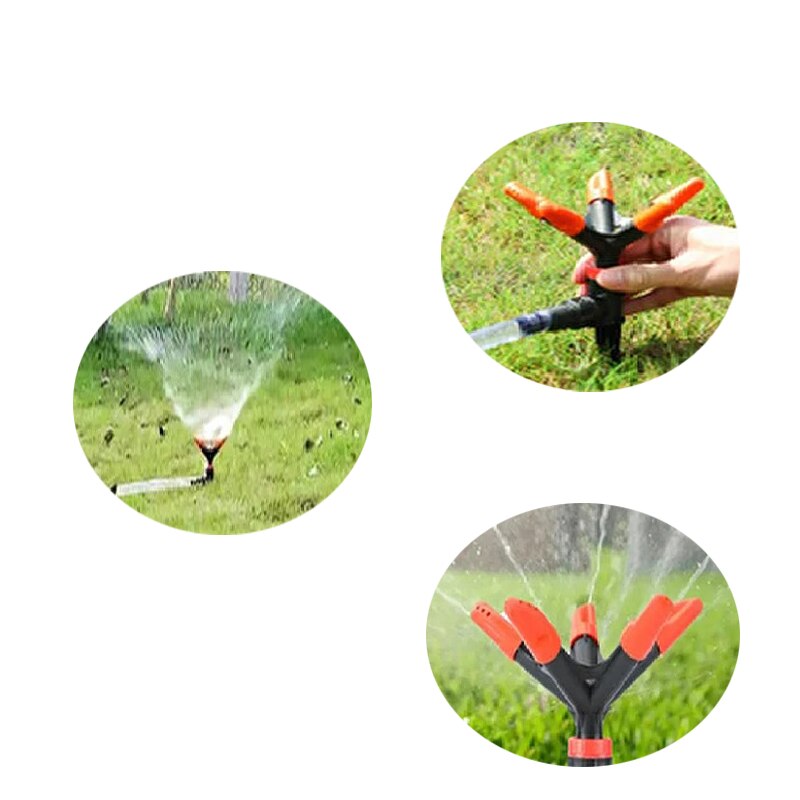 Set 10 x Aspersor rotativ, cu 5 brate, din material plastic