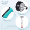 Set pistol pentru fixare KRAFTOOL cu 150 capse, accesorii si cutie de transport