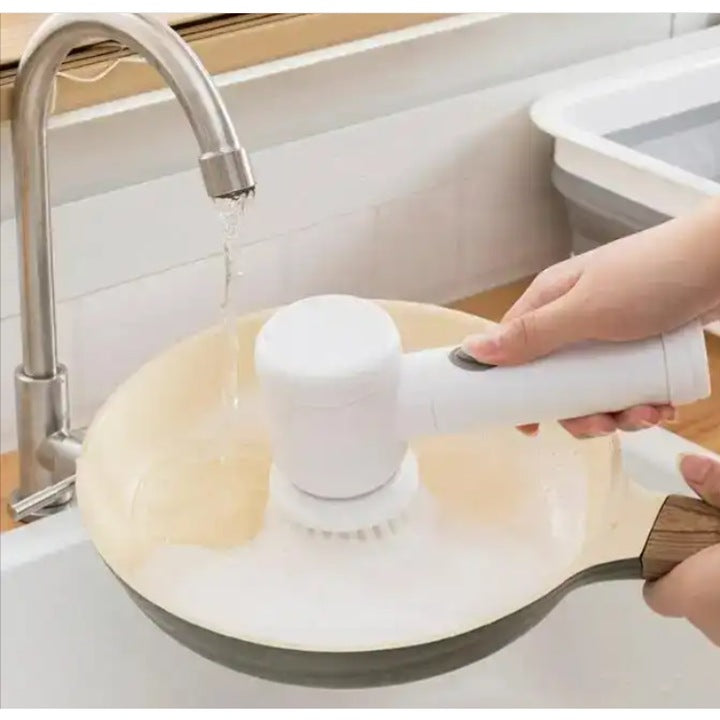 1+1 CADOU Perie Electrica Magic Brush, Pentru Curatare Casnica Universala