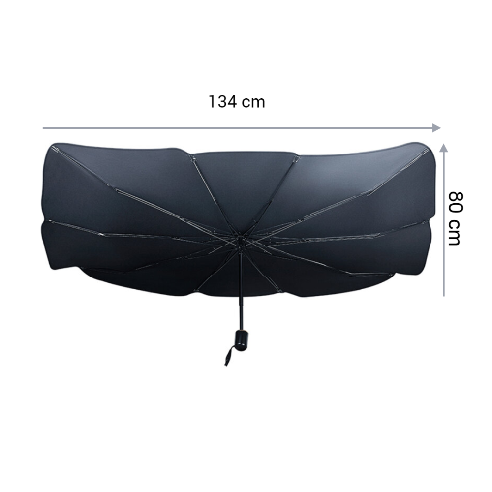 PACHET Organizator geanta pentru portbagaj + Parasolar pliabil tip umbrela pentru parbriz + Set ochelari de zi si de noapte