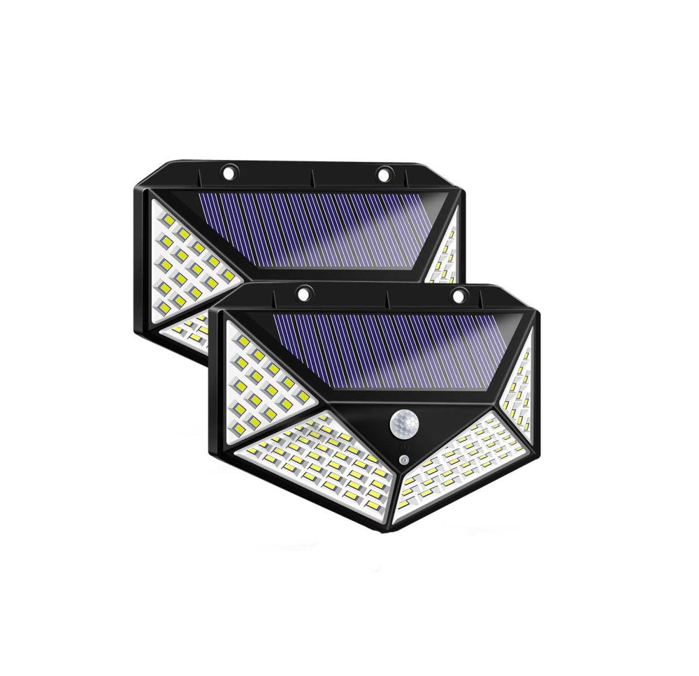 PACHET Furtun de gradina elastic, 45m extensibil + Lampa UV anti insecte + Lampa Solara 100 Led cu Senzor de miscare