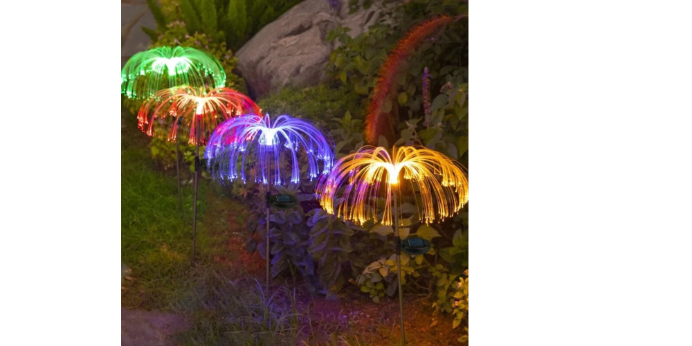 PACHET Fantana solara arteziana plutitoare + Set 2 x Lampa solara tip Palmier RGB