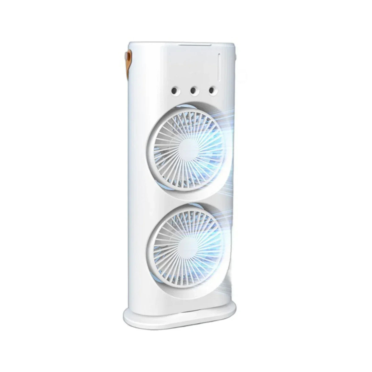Ventilator portabil de birou cu umidificare prin pulverizare